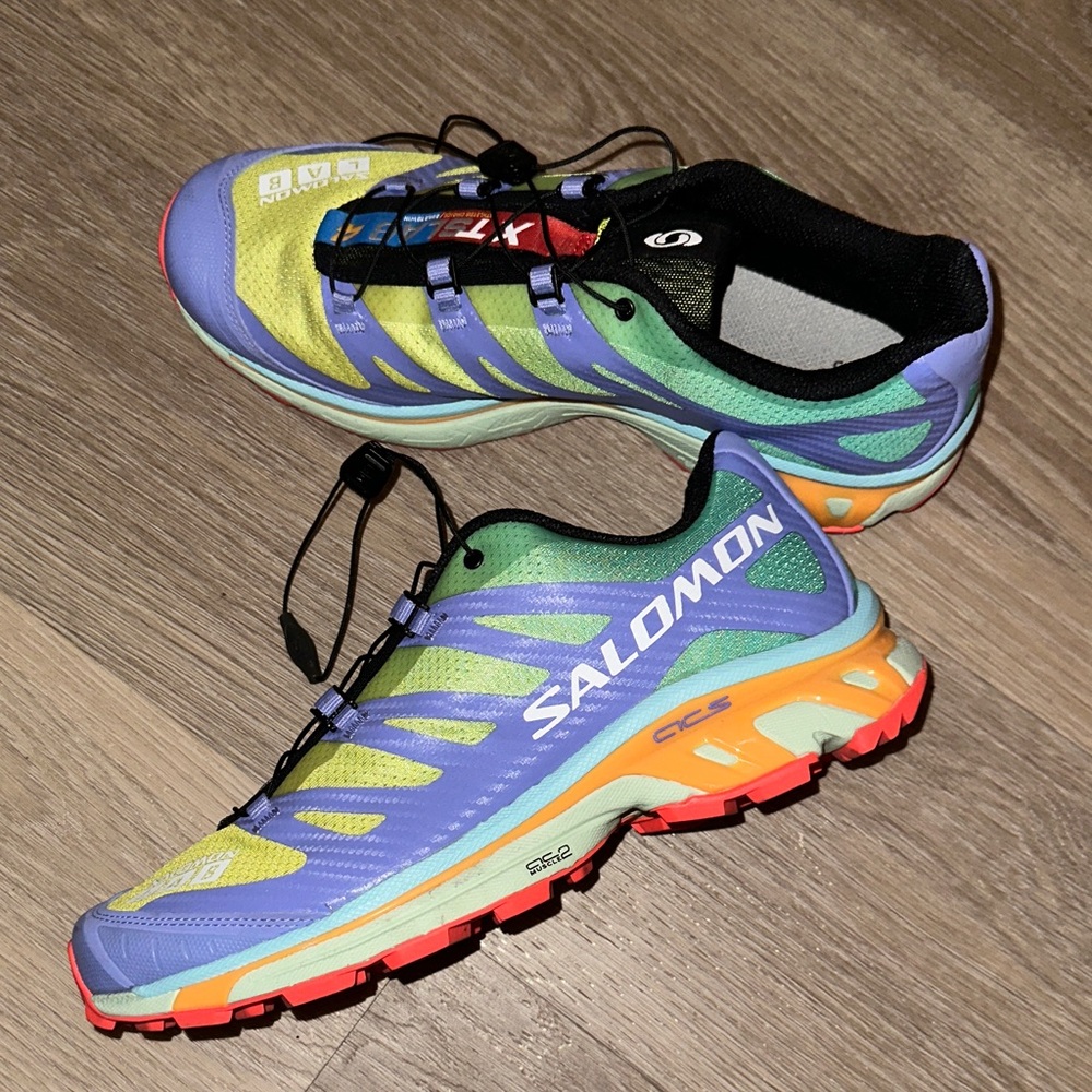 Salomon Vibrant evening primrose sneakers - Yellow, Blue, Orange